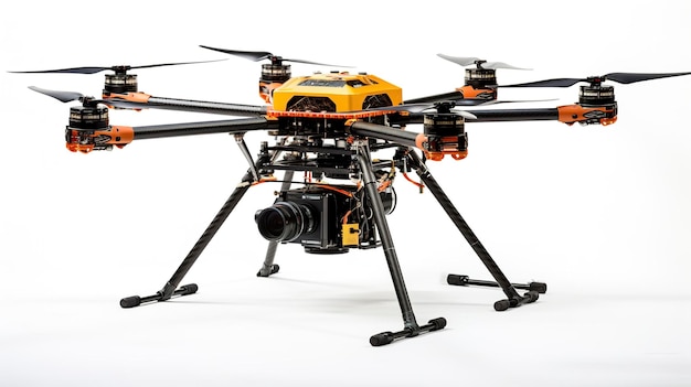 Una foto di droni per l'ispezione di petrolio e gas