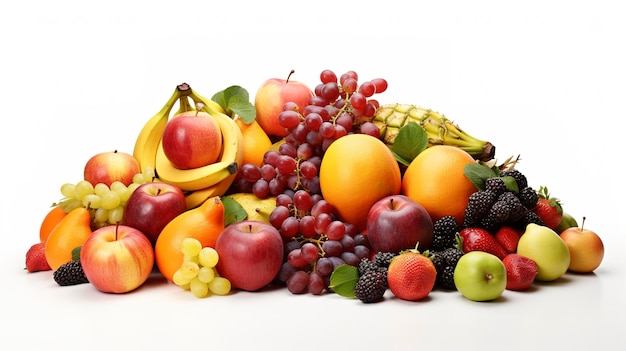 Una foto di frutta fresca e matura