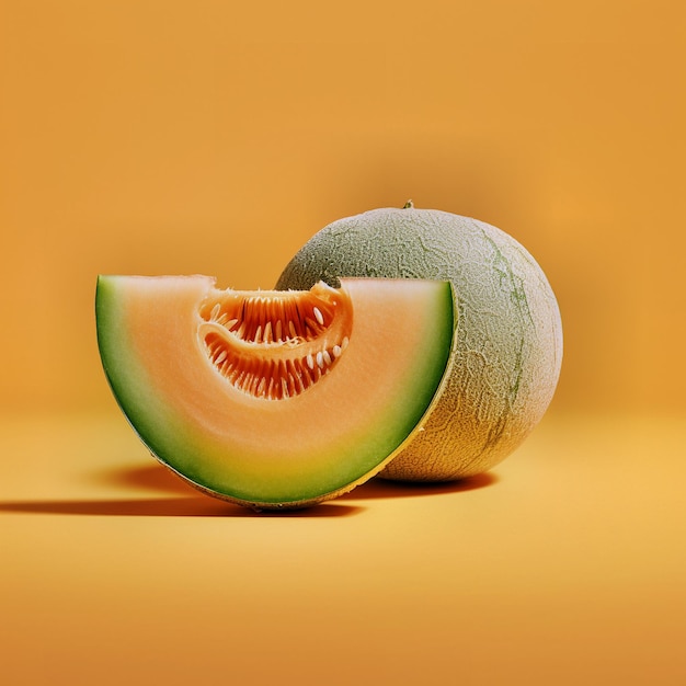 una foto di melone