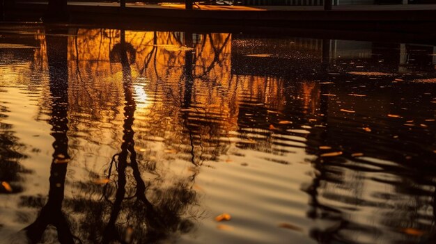 Una foto di momenti di riflessione