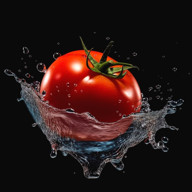 Una foto di pomodoro