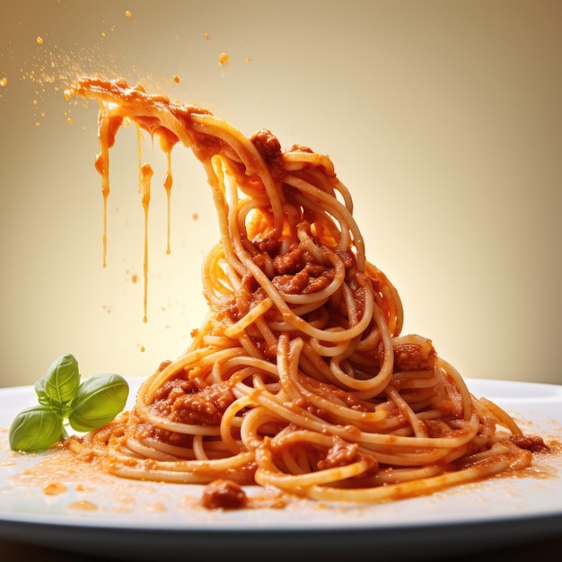 una foto di spaghetti