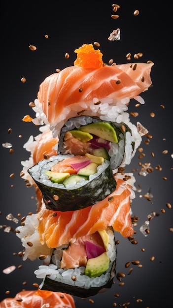 una foto di sushi