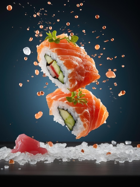 una foto di sushi