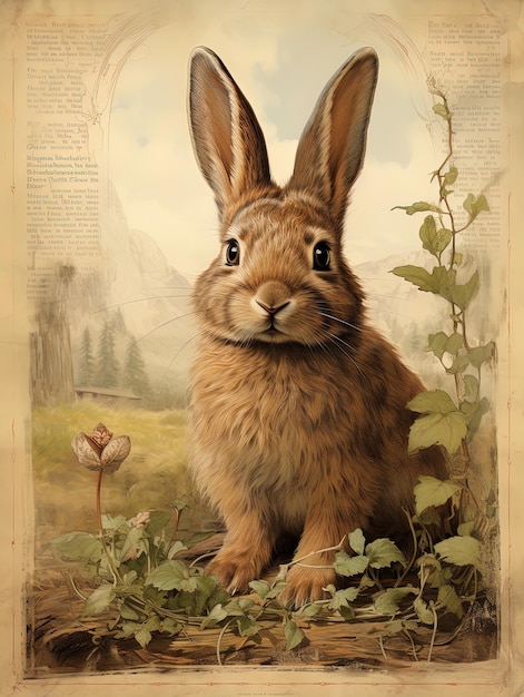 una foto di un coniglio chiamato il coniglio.