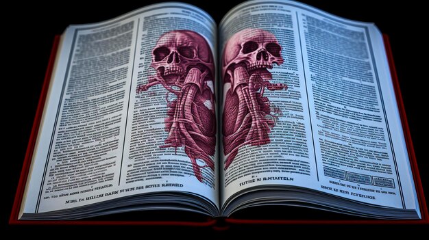 Una foto di un dizionario medico che illustra le vaste conoscenze richieste in medicina