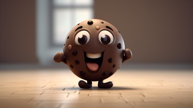 una foto gratis di cookie 3d