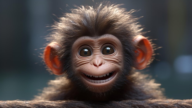 una foto gratis di una scimmietta