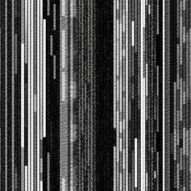 Una foto in bianco e nero di una linea molto lunga di linee generative ai
