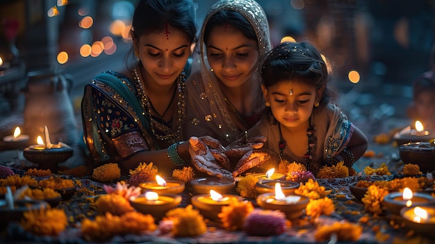 Una fotografia di Diwali