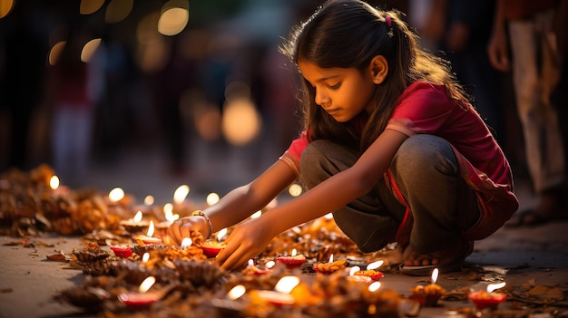 Una fotografia di Diwali