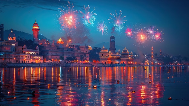 Una fotografia di Diwali