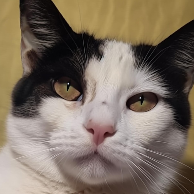 una fotografia di un gatto carino e adorabile