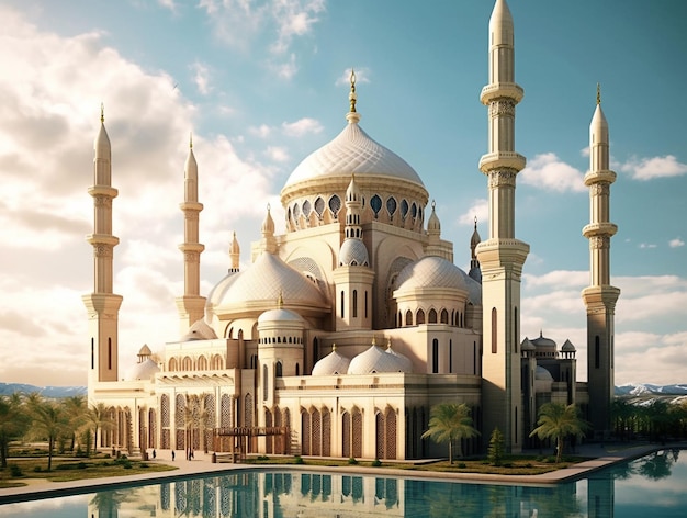 Una grande e magnifica moschea