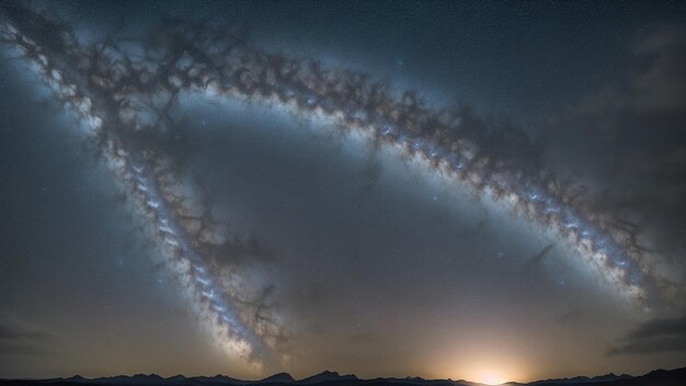 Una grande nuvola di stelle