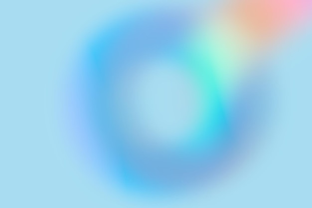 una lettera color arcobaleno a nel cielo