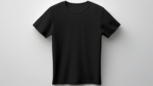 una maglietta nera con una maglieta nera che dice maglietta