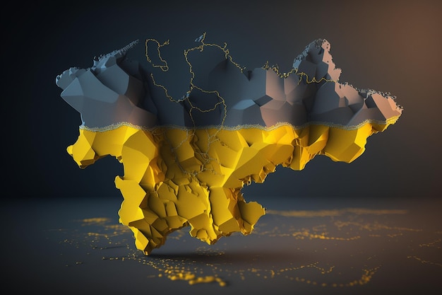 Una mappa della russia con sopra la germania