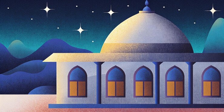 Foto una notte alla moschea