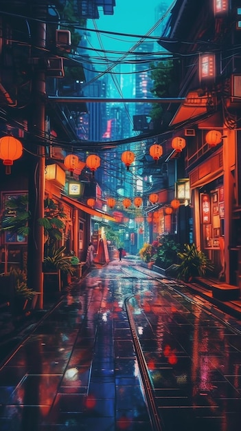 Una notte piovosa a Tokyo