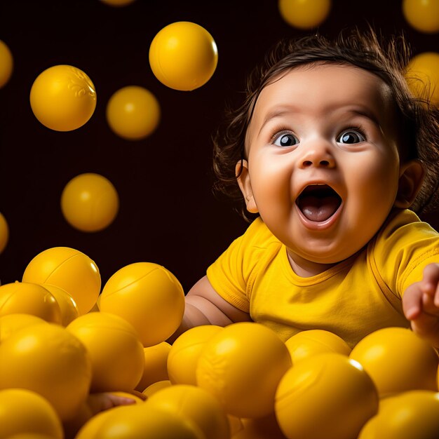 Una palla rimbalzante colorata MidBounce