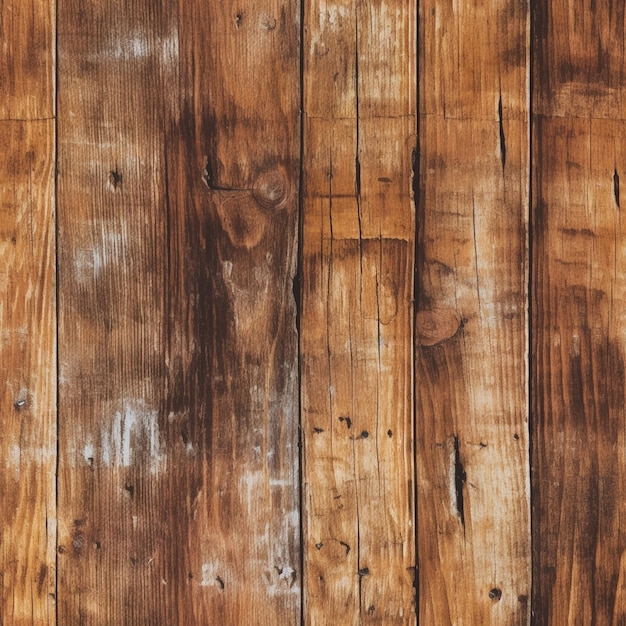 Una parete di legno marrone con una trama ruvida.