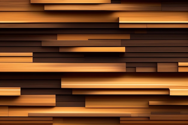 Una parete di legno marrone con uno sfondo sfocato che dice "legno"