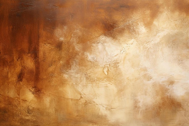 una parete marrone con una superficie di consistenza marrone.