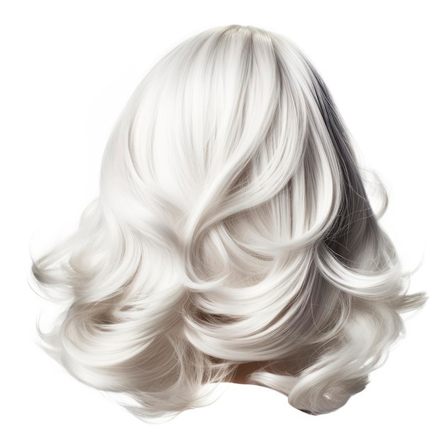 Una parrucca bianca