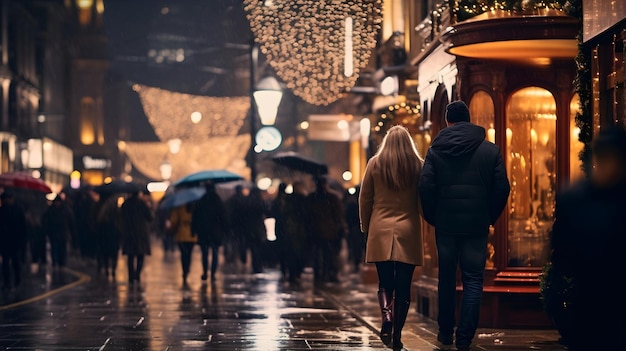 Una passeggiata notturna per le strade