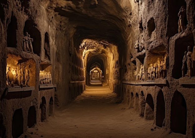 Una passeggiata tra le antiche catacombe romane