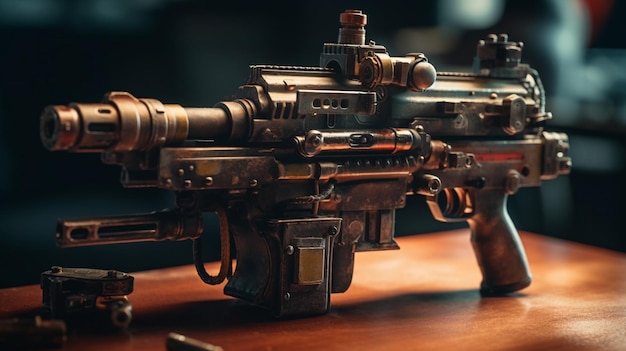 Una pistola del gioco fallout 4