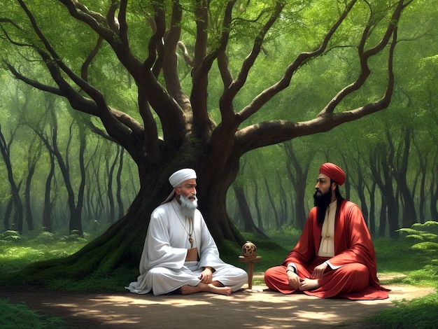 Una preghiera spirituale del santo sufi a Dio ai generato