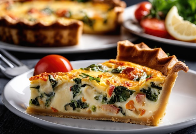 Una quiche di verdure