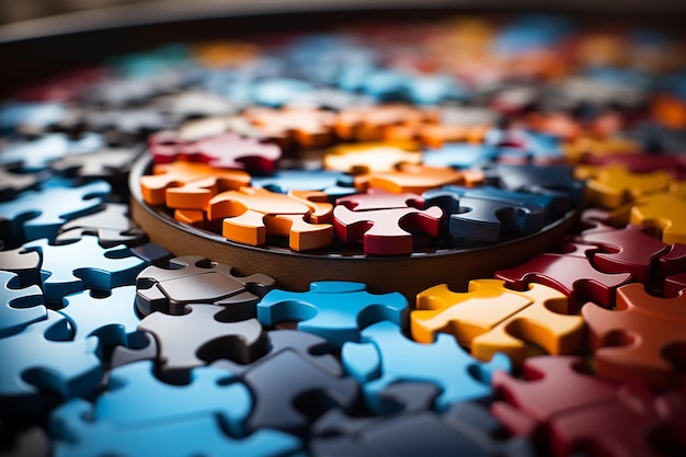 una raccolta di puzzle AI non corrispondenti e disgiunti generati