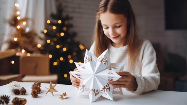 Una ragazza fa un mestiere di Capodanno