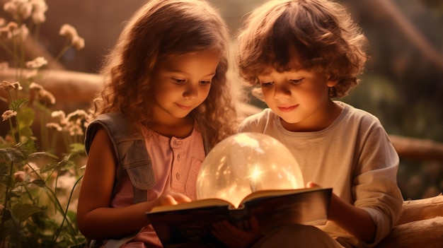 una ragazzina con dei libri e un bicchiere