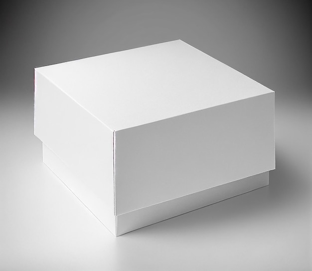 Una scatola bianca con sopra la scritta "torta".