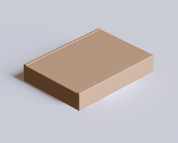 una scatola di legno con una forma quadrata