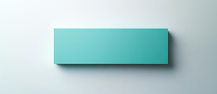Foto una scatola verde con uno sfondo blu che dice aqua