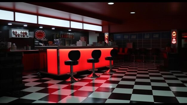 Una scena del film Il bar della coca cola.