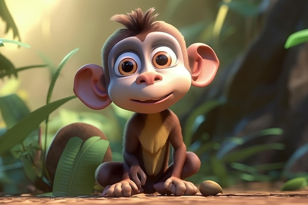 Una scimmia del film Monkey