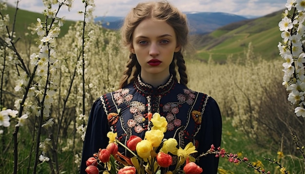 una serie di fotografie che catturano i primi segni della primavera in Romania