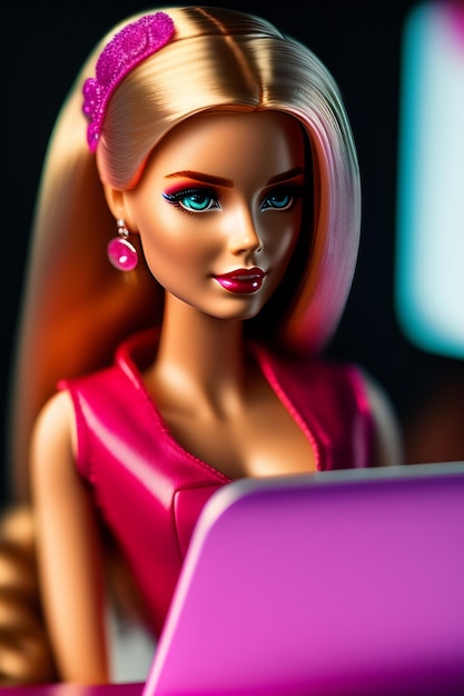 una simpatica Barbie