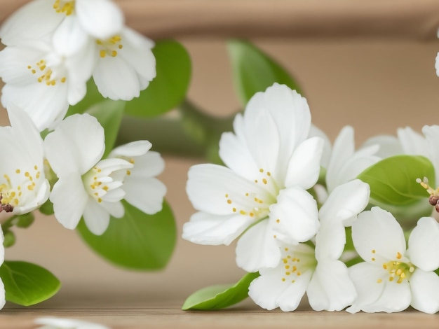 Una sinfonia di frutti primaverili vivaci e fiori in fiore