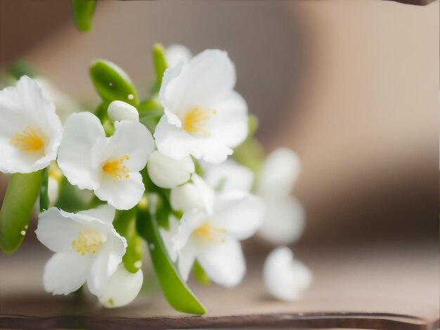 Una sinfonia di frutti primaverili vivaci e fiori in fiore