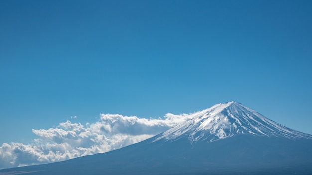 Una splendida vista del Monte Fuji