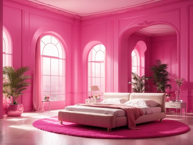 Una stanza da colorare molto carina.