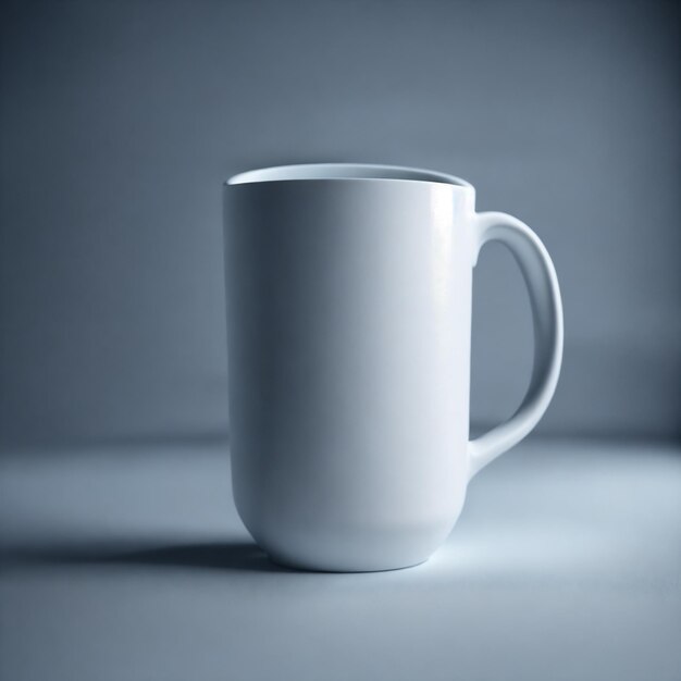 Una tazza bianca con un manico che dice "amo il caffè".