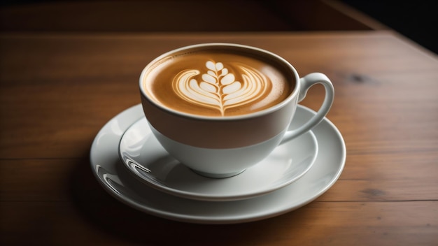 Una tazza di caffè arte digitale arti illustrazione